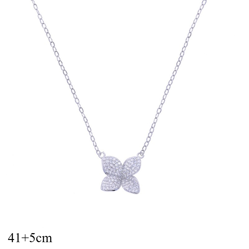 The Minimalist Design Of The Lucky Silver Clover Necklace Is Perfect For Layering And Gifting Exquisite Necklaces To Fashion Enthusiasts