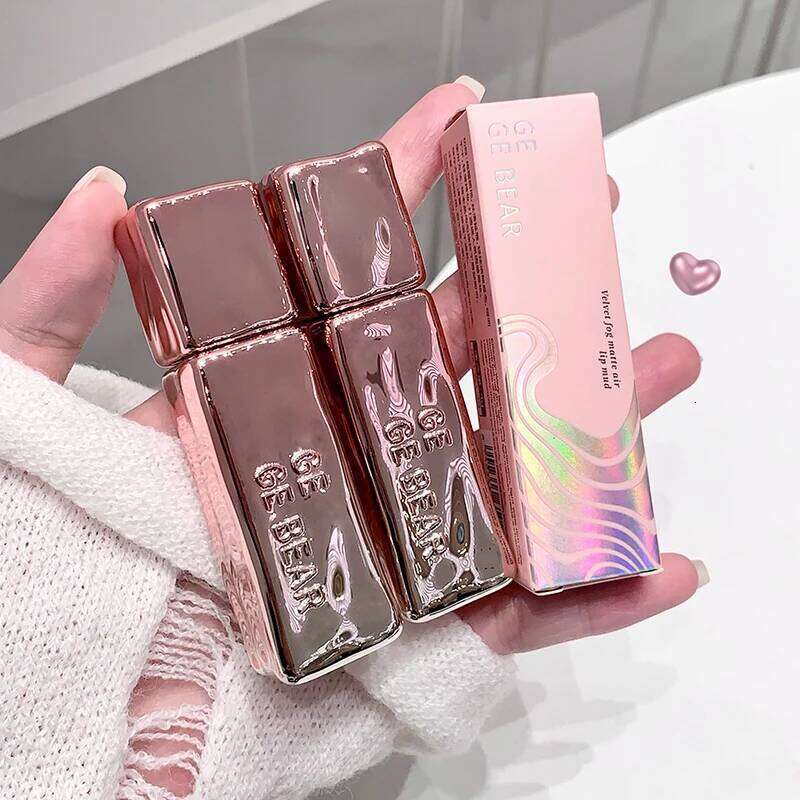 Gege Bear Velvet Air Lip Mud Matte Surface Good Blending Color Whitening Improves Complexion W260311