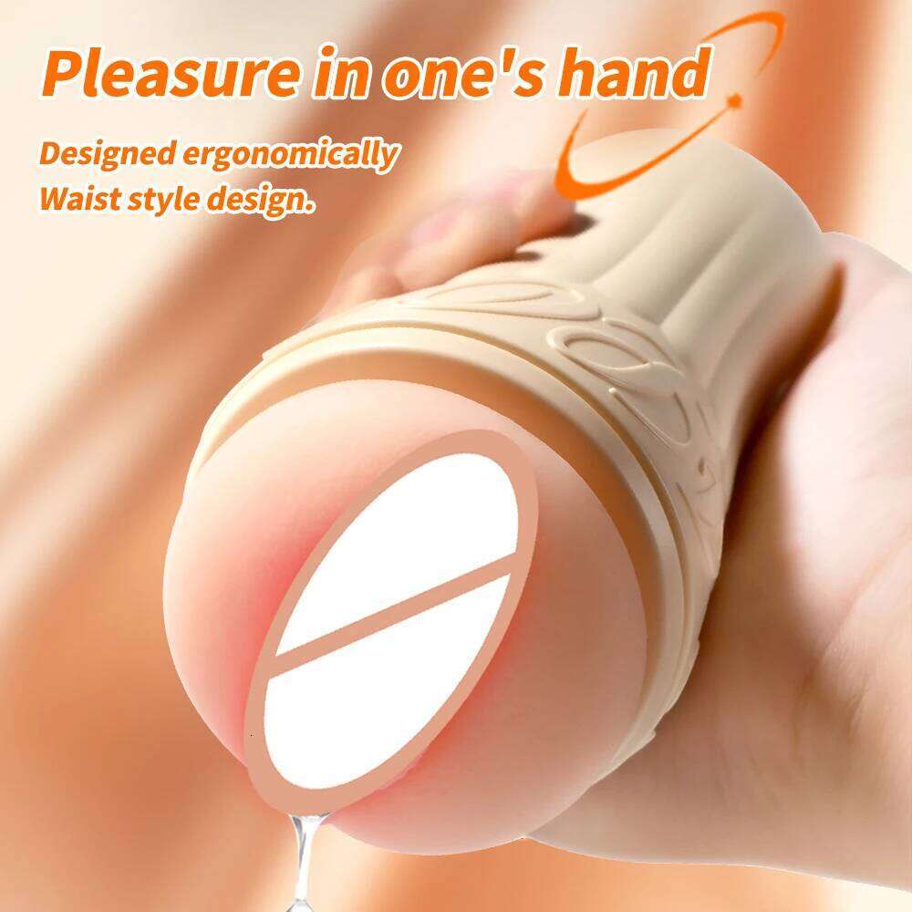 Pusssy Male Masturbator Massager Sex Toys Sucking Cup for Men Pussy Vagina Pocket Penis Tooys Oral 18 Z260312