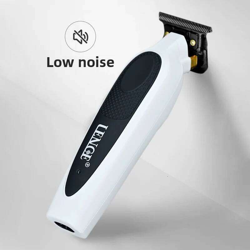 White New LENCE FF1TS Clipper Professional Oil Head Main Hair Salon Special Scratch Carving Small Pusher Trimmer C260312