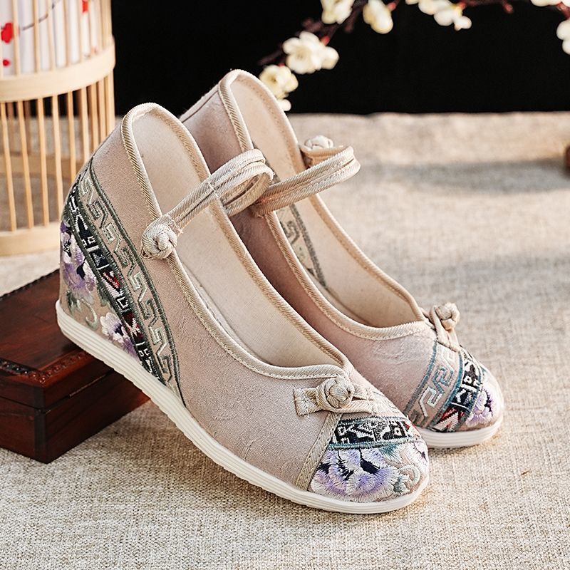 STAOXINDIKE Outdoor Recreation Fashion Heel Kitten Heel Stiletto Fabric Leather Blue Toe Open Formal Wide Affordable Heeled Shoes