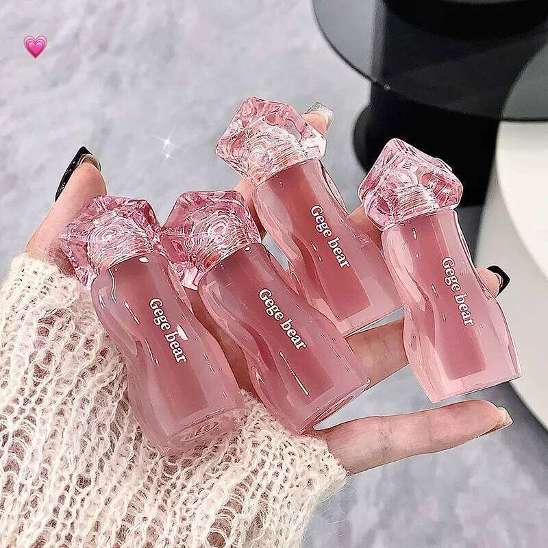 Gegebear Cream Velvet Matte Soft Texture Whitening Lip Mud Holiday Gift W260311