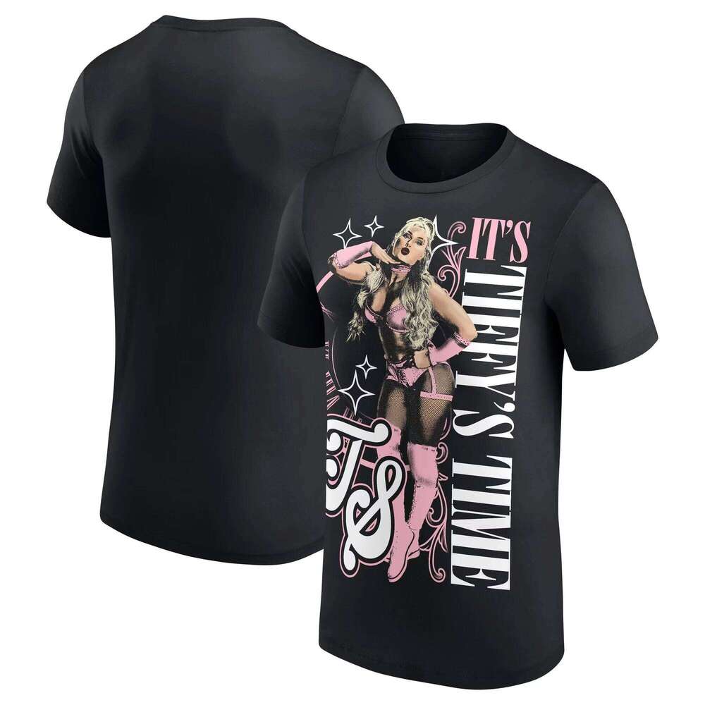 Men's White Tiffany Stratton It's Tiffy Time T-Shirt 2025 Summer Short Sleeve Men T Shirts Fashion Women Cotton Tee Clothes Tops Z260312