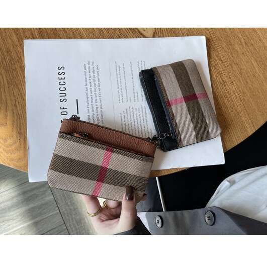 Luxury fashion wallet Small Wallet Women Coin Purse Zipper Compact Mini New Hot Style Genuine Leather Fashion Niche