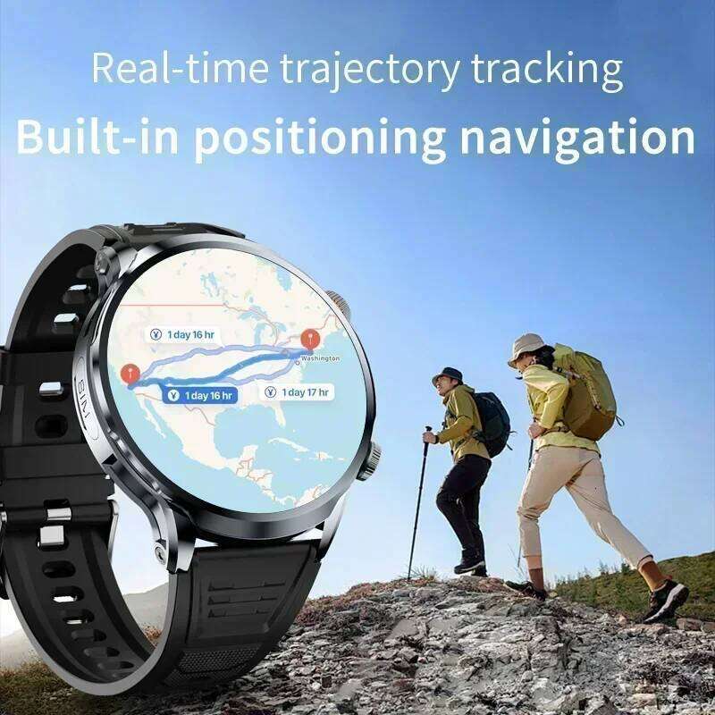 H18 Smartwatch: 1.95" HD Curved Screen, 4G LTE WIFI GPS, NFC, SIM Card Support, Side Camera, Android OS