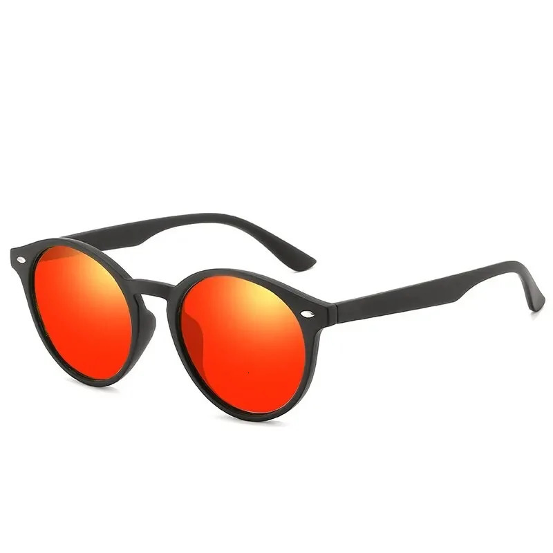 Classic Round Retro Sunglasses Men Women Polarized Vintage Black Driving Sun Glasses Circle Oval er Retro Sunglass UV400 260302