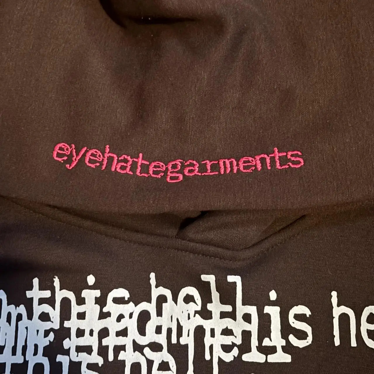 Dark humor hoodie distressed print hoodies men oversized sweatshirts y2k tops streetwear clothes couples tracksuit men clothing 260311