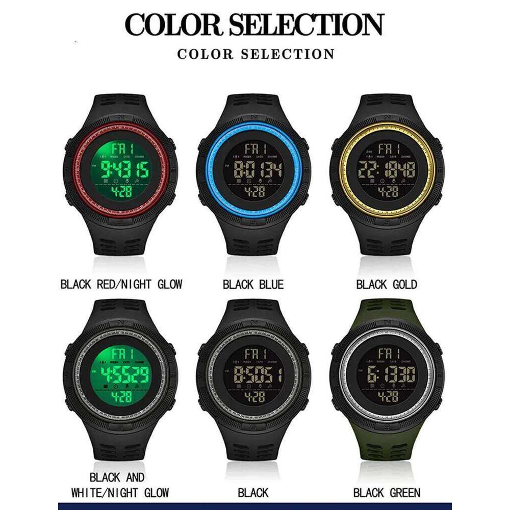 OFNS 2003 Fashion Military Watches 50M Waterproof Sports Watch For Male LED Electronic Digital Wristwatches Relogio Masculino