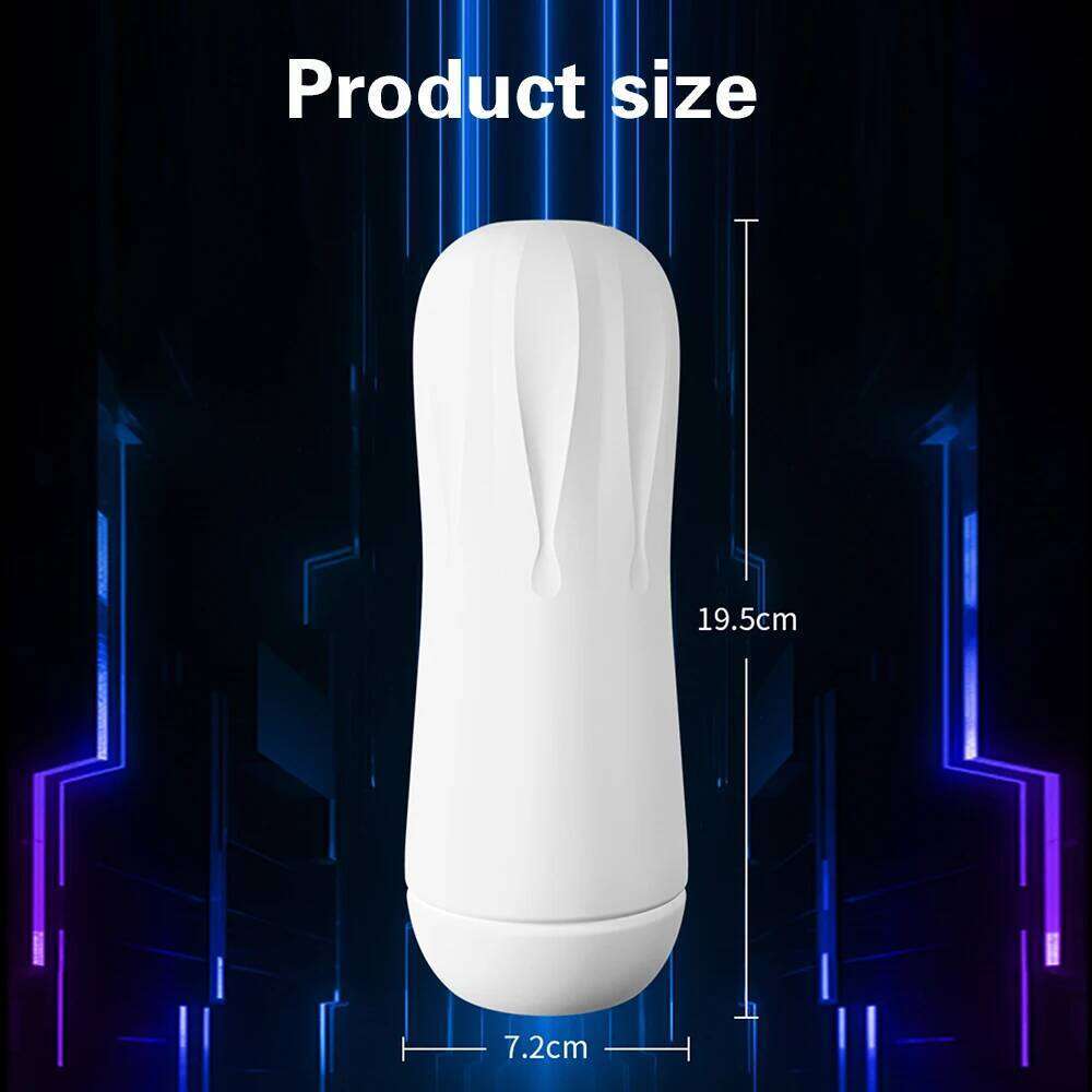 Realistic Vagina Vibration for Men Masturbator Blowjob Machine Masturbation Cup Endurance Exercise Vacuum Adult Sex Toys 18+ Z260312