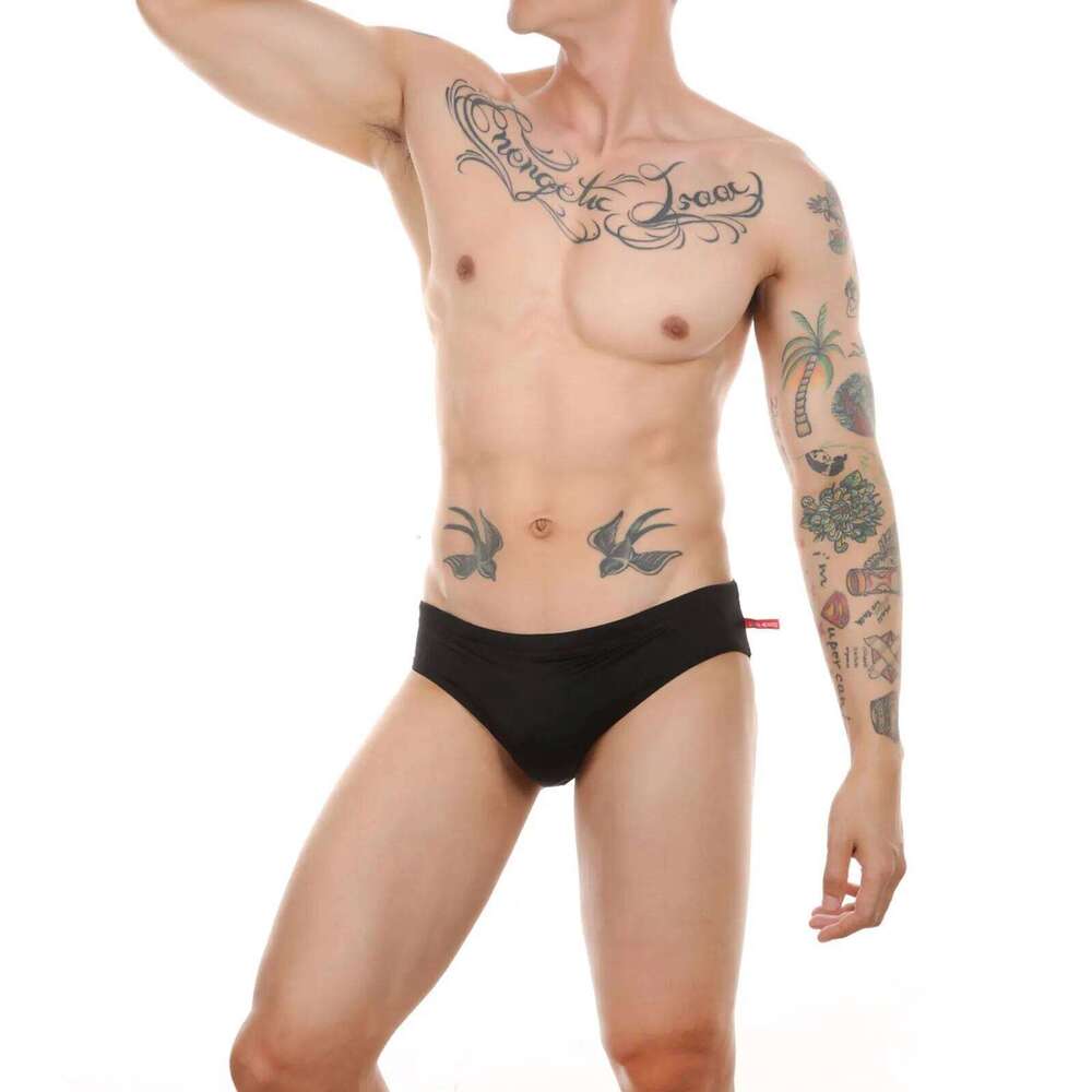Men Bikini Swim Briefs Sexy Swimwear Low Rise Swimming Swimsuit Beach Shorts Beachwear Bathing Suit Maillot de bain homme Z260312