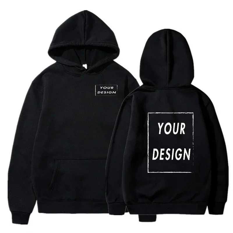 Mens and Womens Hooded Pullover Customized Team Loose Casual Clothing Fashionable and Personalized 80 Polyester 20 Cotton M260312