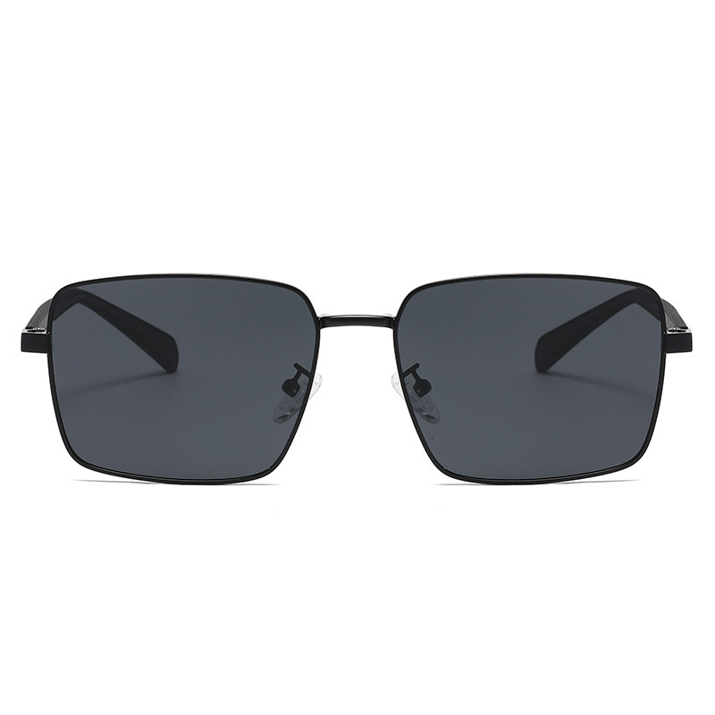 2026 New Men's Fashion Square Frame Simple Driving Sunglasses Polarized Glasses for Fishing