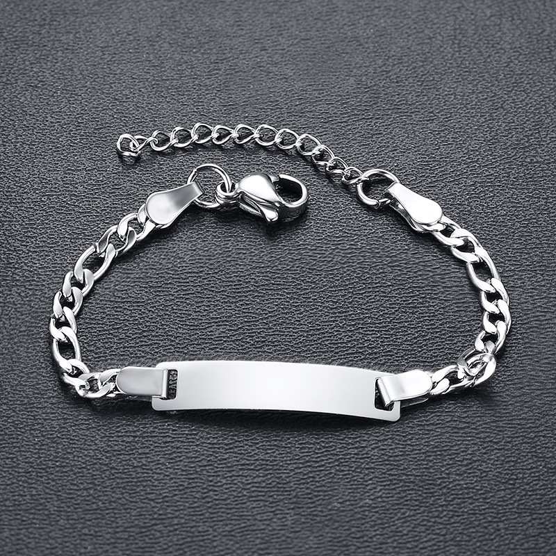 Zciti 3d Custom Name Personalized Bracelet Stainless Steel Jewelry Men And Women Christmas Gift For The Most Special Person 250303