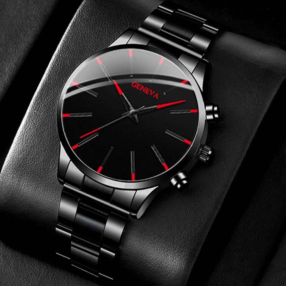 Fashionable and casual men's watch, business-style simple quartz wristwatch, Christmas, Thanksgiving, Valentine's Day gifts