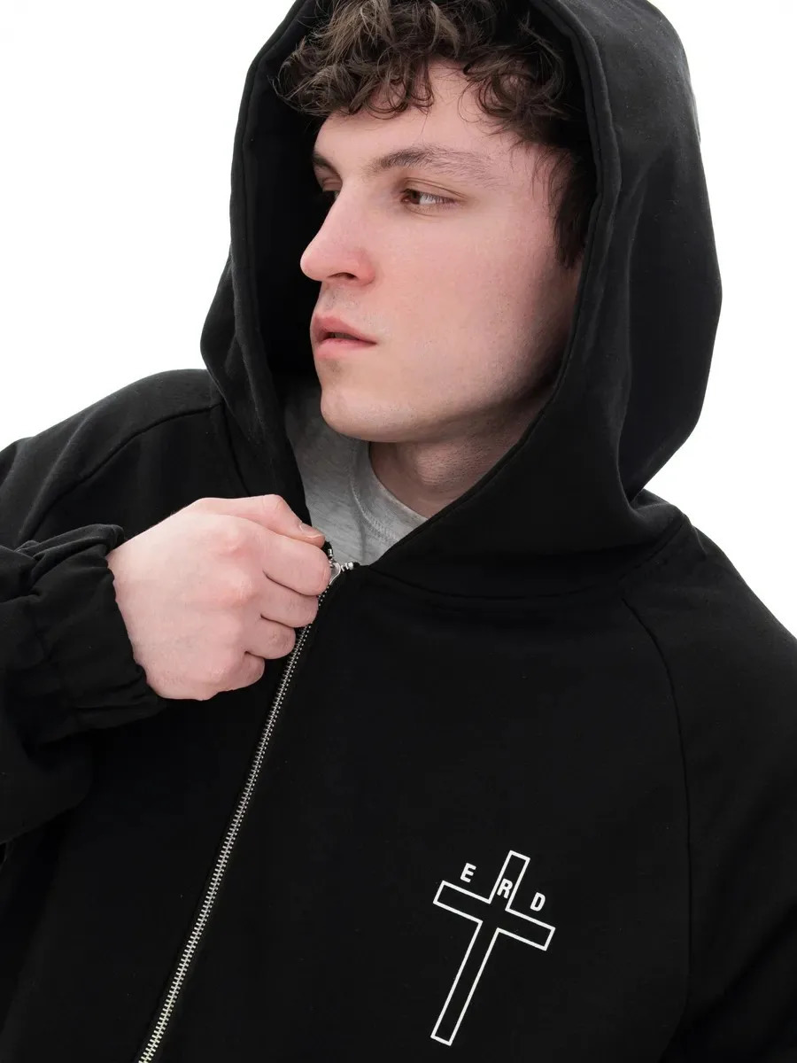 Y2k American Trendy Letter Printing Hoodies Men Grunge Hip Hop Streetwear Sweatshirt Tops Goth Oversized Hoodie Men Clothing 260311
