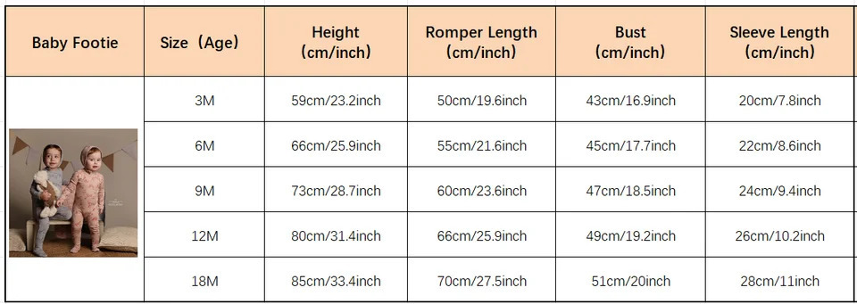 Spring Baby Girl High Quality Cotton born Footies Toddler Girls Sleeping Pajamas Clothing 18m Romper 260311
