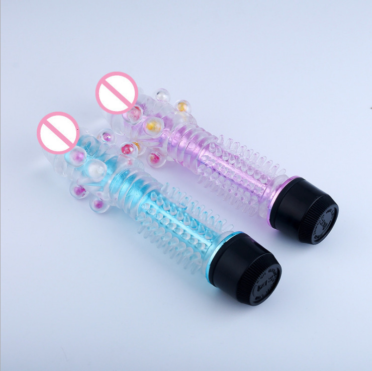 Free Shipping Foreign Trade Hot-Selling Crystal Vibrator, Dragon Small Dildo, Single-Vibration Manufacturer, One-Piece Drop Shipping Electric Roller B