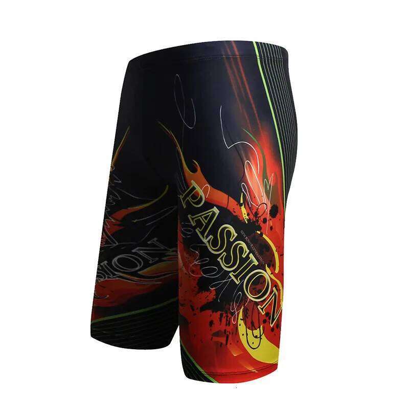 Boys Swim Trunks Waterproof Quick Dry Bathing Suit Man Diving Long Swimsuit Boxer Briefs Gay Beach Shorts Wear Z260312