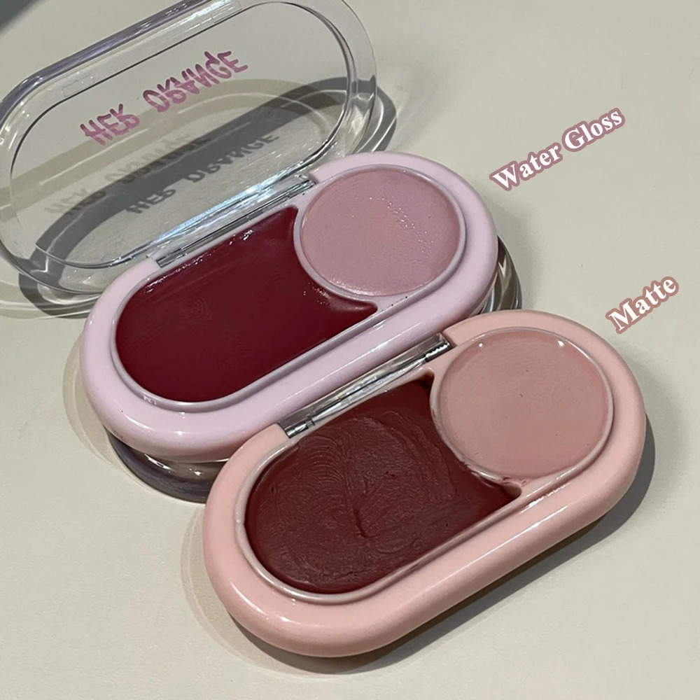 Dual-Color Blush Cream Moisturizing Matte Finishwith Expanding and Contracting Shades Long-lasting Natural Blush Cream 260305