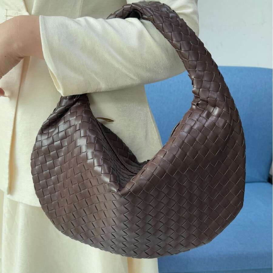 Amazon's best-selling denim bag for women, new woven handbag, shoulder underarm bag, fashionable