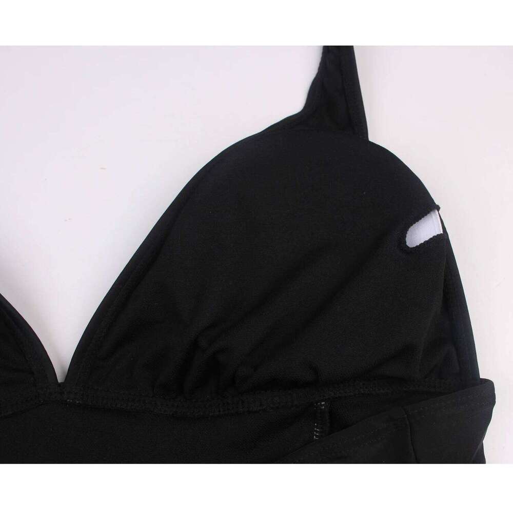 Waist Slimming Monokini V Neck One Piece Swimsuit Maillot de Bain Backless Bathing Suit for Women Tummy Control Swimwear Y260303