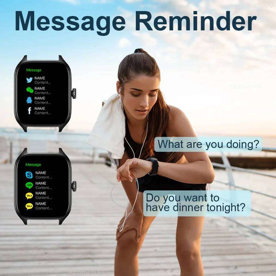 LAXASFIT 2025 New Women's Smart Watch 2.01 Full Touchscreen Bluetooth Call Heart Rate Monitor Sports Men's Smartwatch