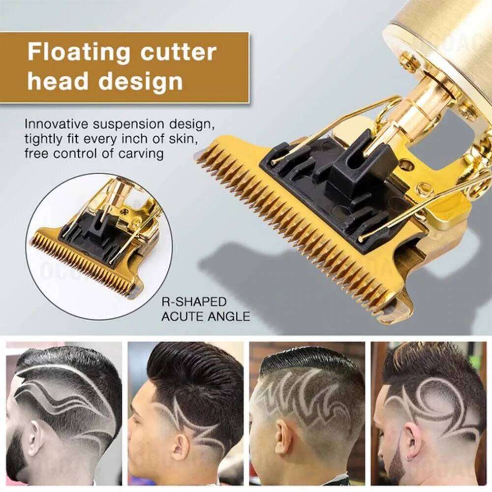 Rechargeable Clipper Barber Professional Electric hair trimmer Shaver Trimmer Beard 0mm Men Hair Cutting Machine for men C260312