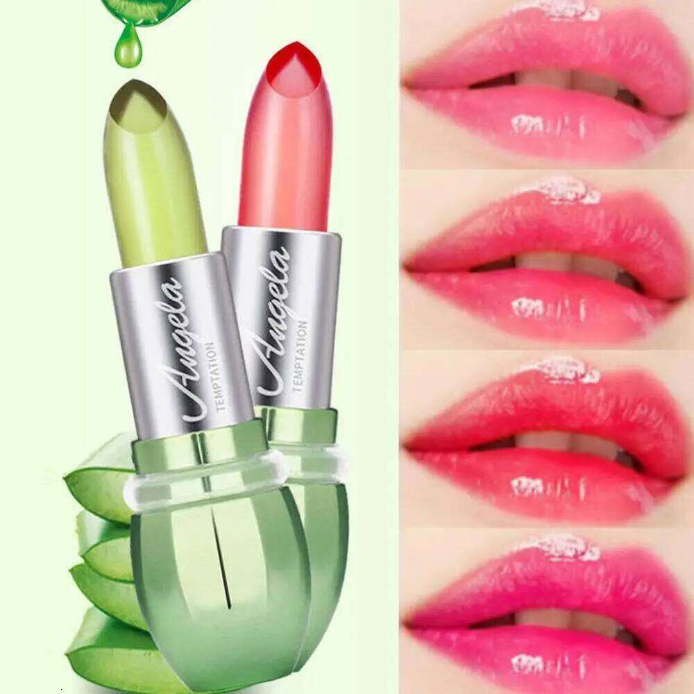 Women Crystal Jelly Magic Lipstick Moisturizing Temperature Color Changing Gloss Nourishing Lip Balm W260311