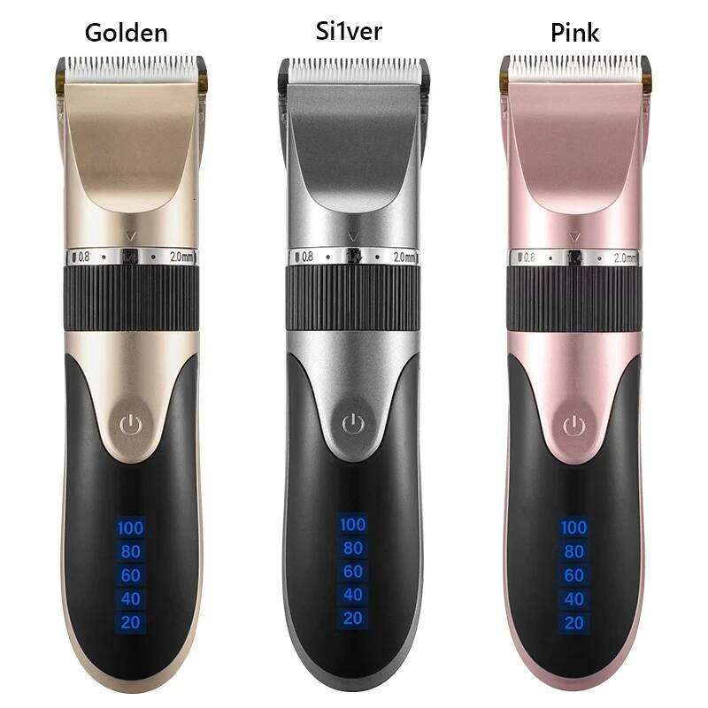 Professional Cordless Rechargeable Electric Clipper - For Men, Adults Kids, Barber-Grade Hair Trimmer & Cutter Machine C260312