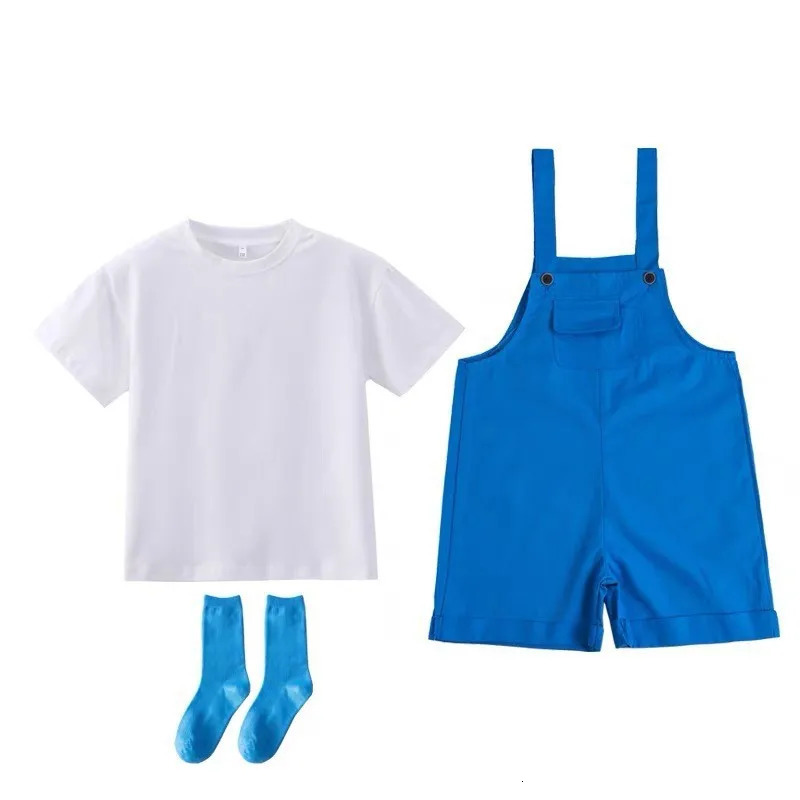 Children Hip Hop Solid Overalls Girls Dungaree Kids Candy Color Jumpsuit Romper Boys Streetwear Colorful Trousers School Uniform 260311