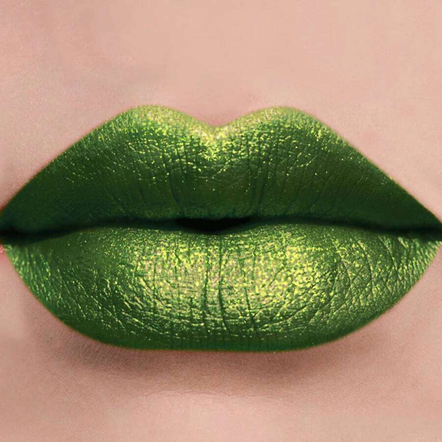1PC Glitter Metallic 14 Colors Glaze Shiny Long Lasting Gloss Liquid Lipstick Korean Makeup Oil Lip Tint Gifts W260311