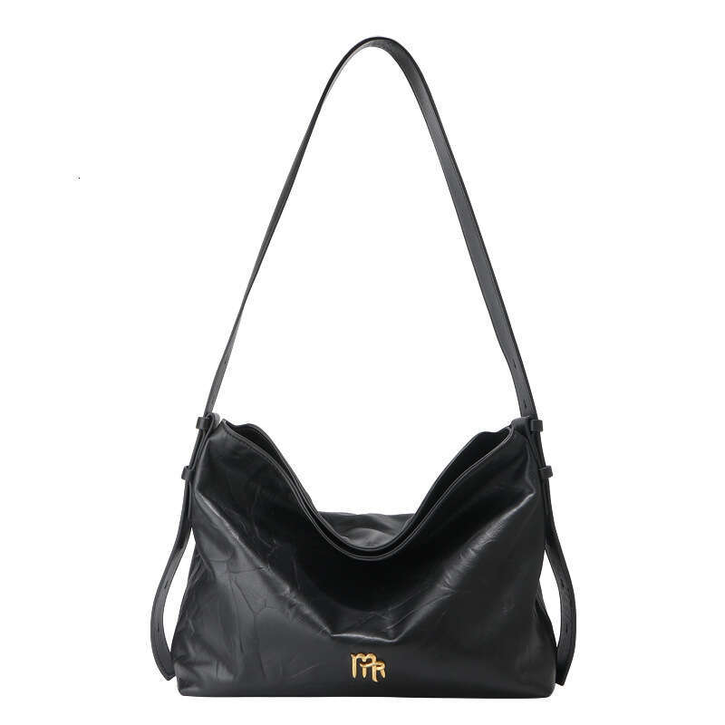 Luxury Shoulder Bags Totes Hobo Top Layer Cowhide Tote For Women Large Capacity Hobo High End Genuine Leather Crossbody Shoulder Bag Commuter Underarm