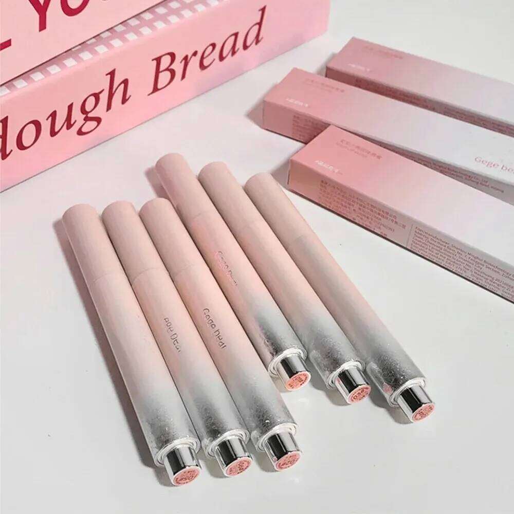 Snowy Design Solid Watery Lipstick Mirror Moisturizing Nourishing Lip Balm Beautiful Colors Suitable for Winter W260311