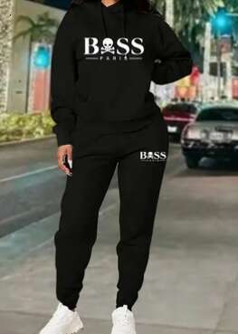 2026 New Women's Tracksuit Sweatshirt Sweatpant High Quality Outfits Suit Designer Luxury Autumn Winter Clothing Women Pants Set C260312