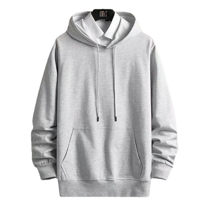 Spring And Autumn New Thin Cotton Pullover Designer Hoodie Hoodie Unisex Large Size Loose Simple Trendy Jacket