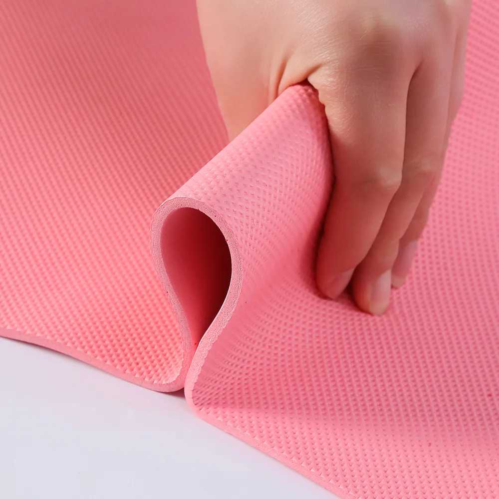 Yoga Mat Thin Gym Mats Flooring Gymnastics Sport Mat Exercise Carpet Pilates Nonslip Yoga Carpet Mat Wide DDYJ06 M260312