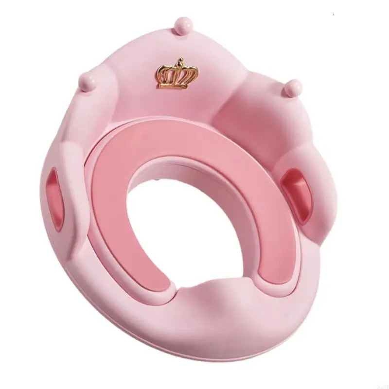 N1HB Toilet Seats with Handles Splash Guard Cushion Potty for Boys Girls Baby Training 260311