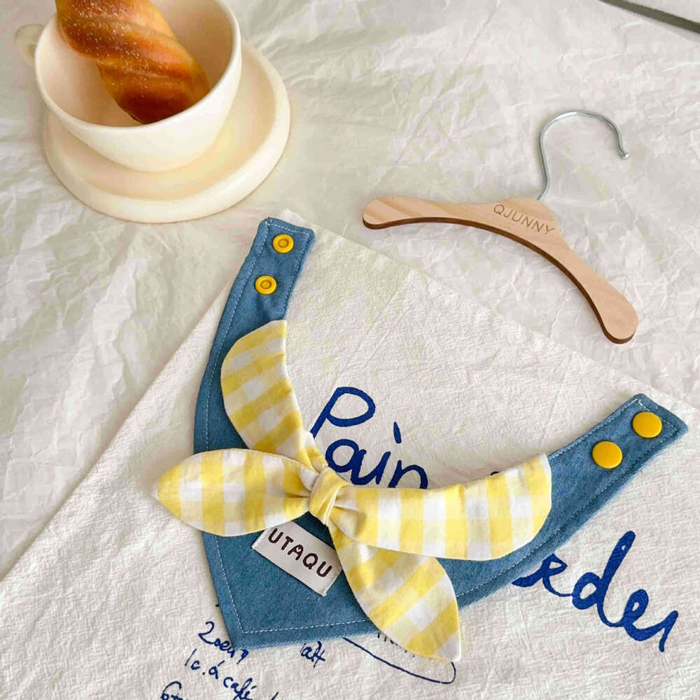 INS Korean Style Cats Dogs, Bibs For Bichon And Teddy, Pet Neck Scarves