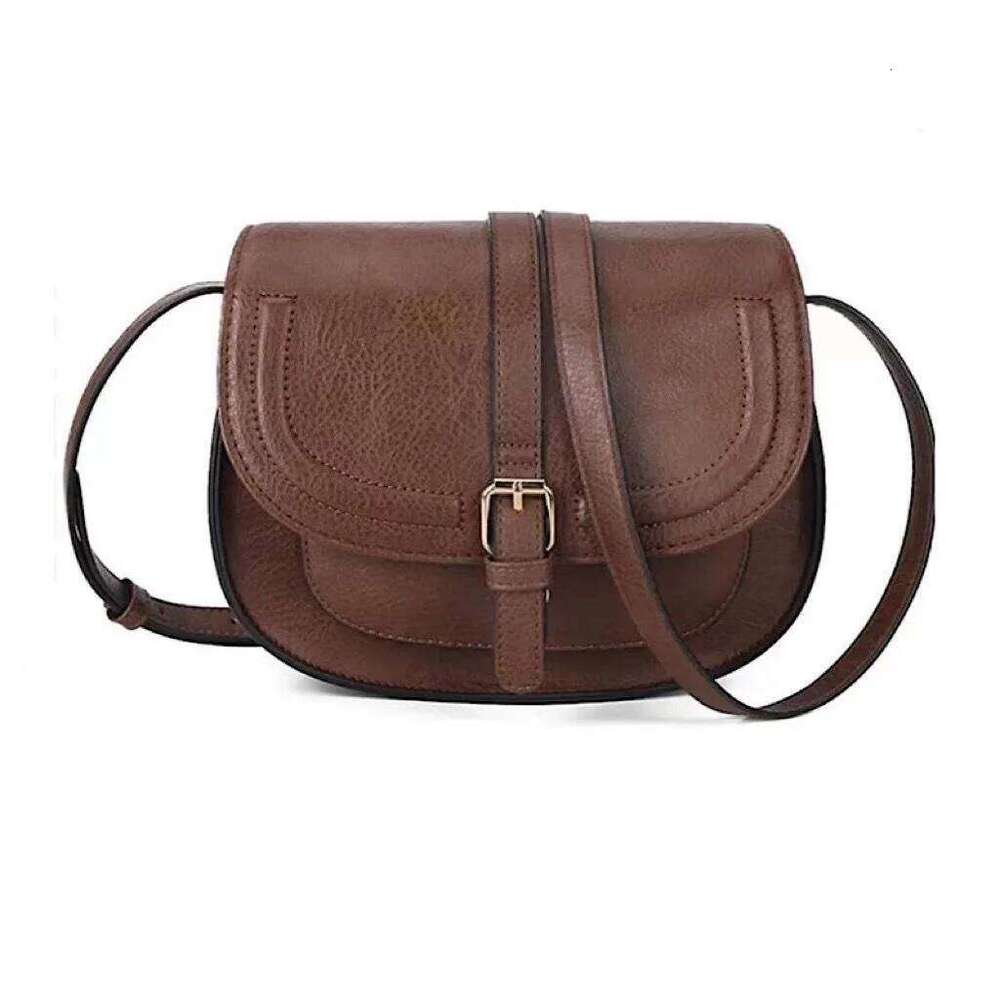 Crossbody Bags For Women Saddle Purse and Boho Cross Body Handbags,PU Leather Bag With Adjustable Long Shoulder Strap