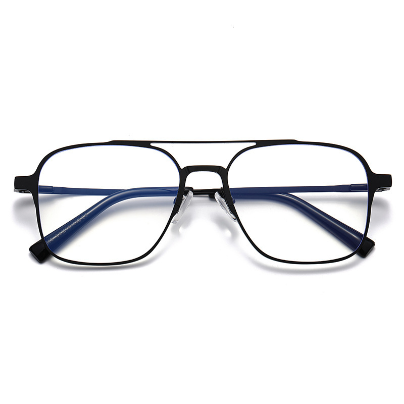 Multi-protective blue light blocking flat magnetic with square frame, polarized clip-on sunglasses men, suitable for driving and anti-glare