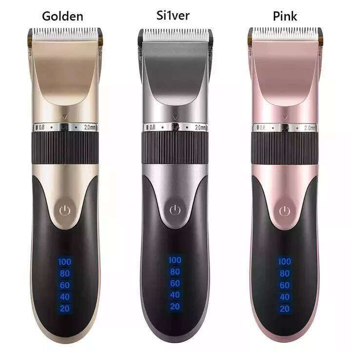 Professional Clipper Men's Beard Trimmer Rechargeable Hair Cutting Ceramic Low Noise Adult Kid Haircut C260312