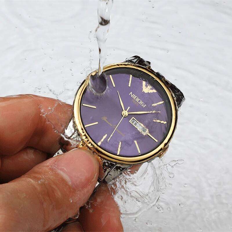 NIBOSI Analog Quartz Stainless Steel Military Watches for Men Top Brand Luxury Waterproof Date Wrist Watch Reloj