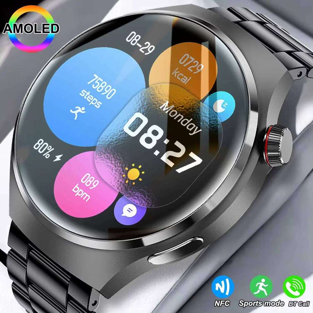 LAXASFIT Fashion Smartwatch Heart Rate Monitoring 1.53-inch HD Display Bluetooth Calling For Men and Women 2025 New Smart Watch
