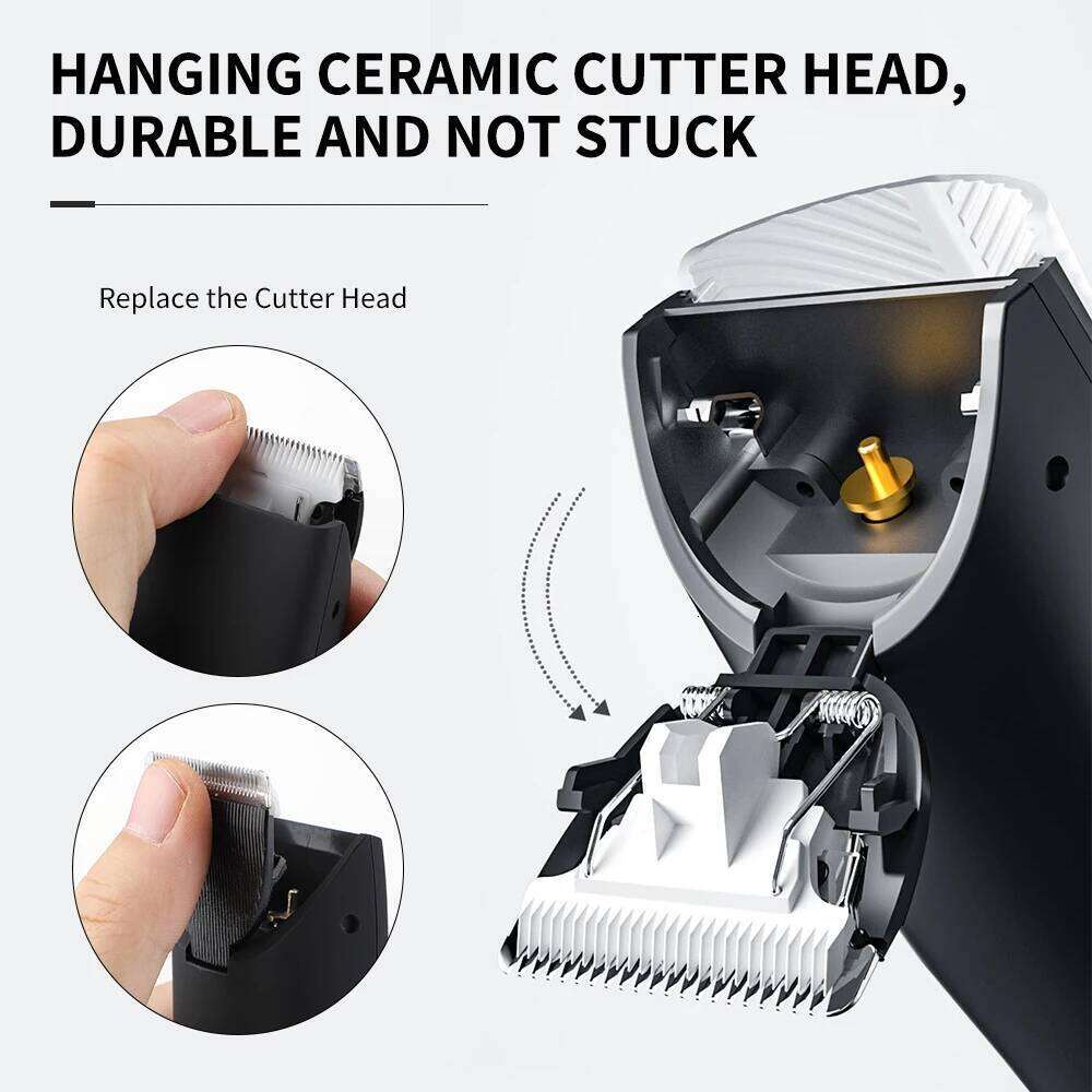 Professional Clipper Rechargeable Beard Trimmer Cutting Machine Electric Shaver For Body Hair Shaving Safety Razor C260312