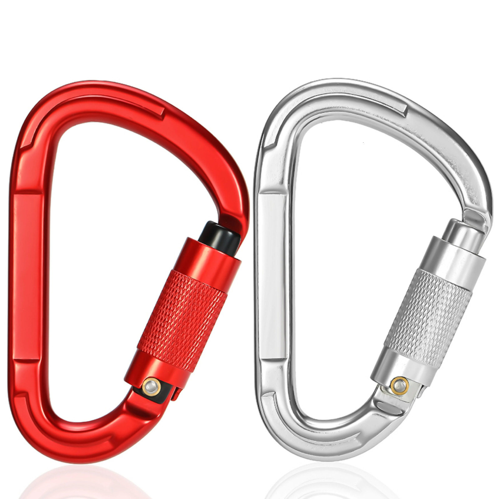 CLIWIZ 7075 Aviation Aluminum 25KN Mountaineering Caving Rock Climbing Automatic Lock Carabiner With CEUIAA Certificates 260228