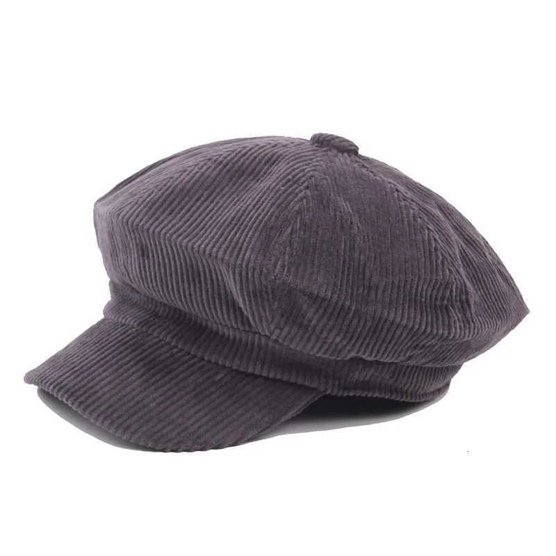 Newsboy Cap Beret Female Autumn Winter Hats For Women Octagonal Cap Painter Hat Vintage England H260312 - view 7