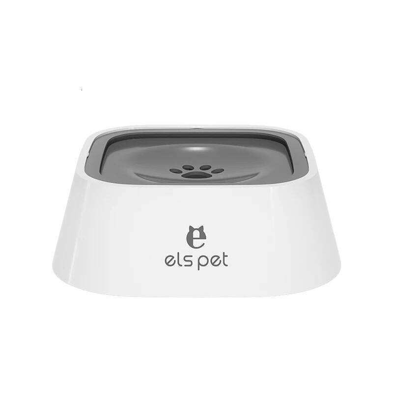 Elspet Drinking Water Floating Non-Wetting Mouth Vehicle mounted floating Dog Cat Bowl Without Spill 1L water dispense 26Y0312