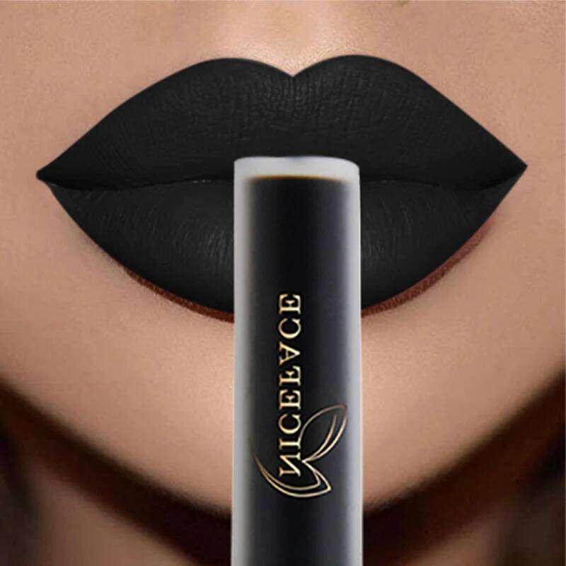 NICEFACE Hot Color Gloss Waterproof Matt Lipgloss Lasting Nude Liquid Lipstick Cosmetic Sexy Women Tint Makeup Lip Stain W260311
