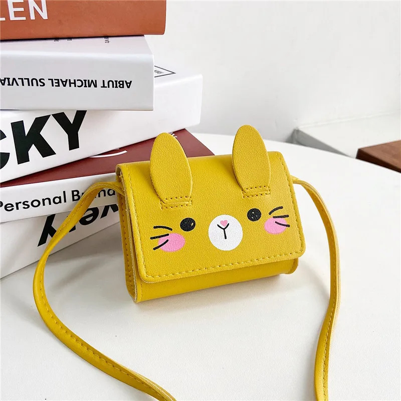 Children Messenger Bag Cute Cartoon Animals Mini Crossbody Bags for Baby Girls Fashion Shoulderbag Coin Purse 260311
