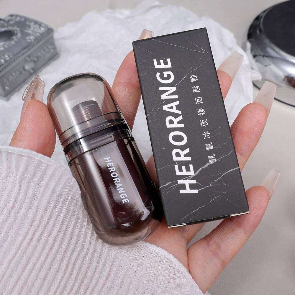 Crystal Glossy Glaze Long Last Moisturizing Non-stick Cup Mirror Liquid Lipstick Waterproof Lip Tint Korean Makeup for Women W260311